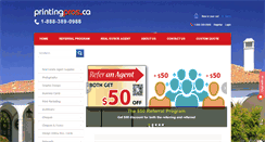 Desktop Screenshot of printingpros.ca